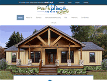 Tablet Screenshot of parkplacehomeslondon.com